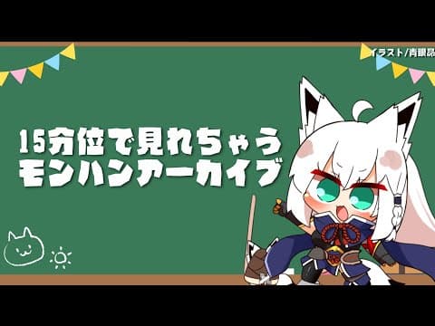 【忙しい人向け】１５分位で見れるわたフブのモンハンライズ【ホロライブ/白上フブキ/角巻わため】