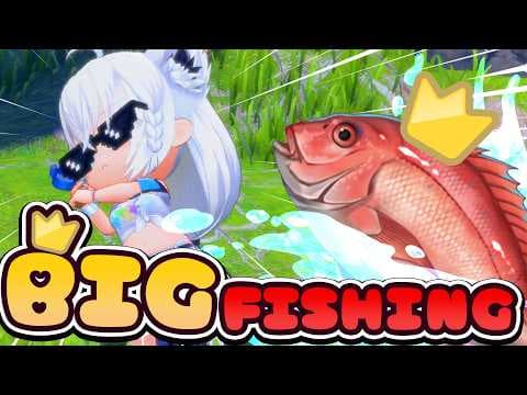 【ホロドリ】BIG👑FISHING【ホロライブ/白上フブキ】