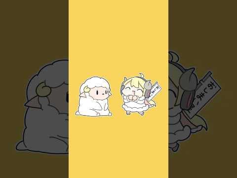 【手描きアニメ】ノリノリなおしまい屋さん🎧🎶 #shorts #ぼくらのなぞなぞ