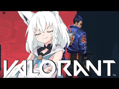 【VALORANT】アンレートで練習するヨルさんです【ホロライブ/白上フブキ】