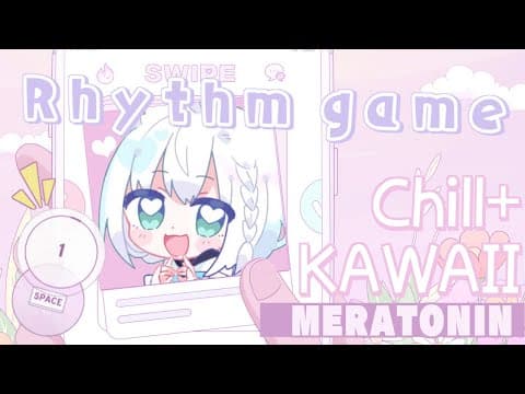 【Melatonin/メラトニン】Chill+KAWAII+難易度高め！？海外の大人気リズムゲーム【ホロライブ/白上フブキ】