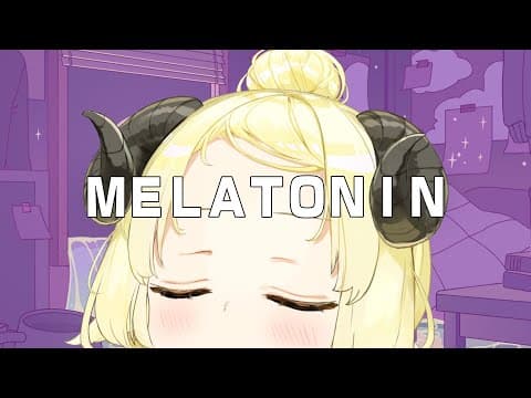 【Melatonin】睡眠導入にもピッタリ？！癒しリズムゲーム！！！【角巻わため/ホロライブ４期生】