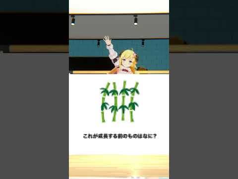 モザイククイズ！みんなはわかるかな？【 #今日のわため 】 #shorts #hololive  #vtuber