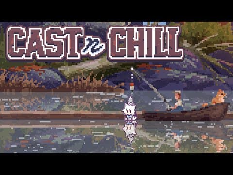 【Cast n Chill】朝のチルい釣りゲームをする。This fox is always fishing🦊【白上フブキ/ホロライブ】