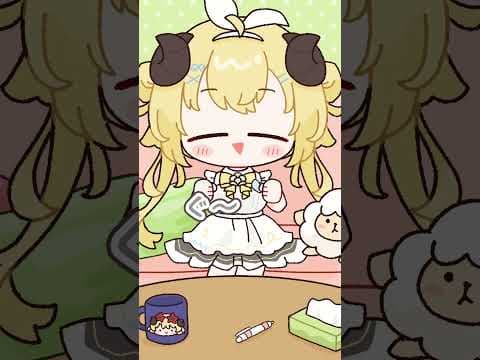 【手描き切り抜き】ぐぅ～～～～～～ #shorts #vtuber
