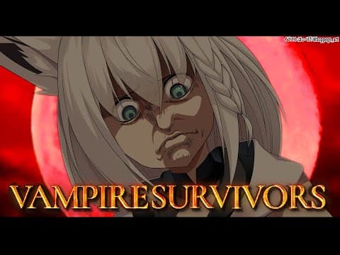 【Vampire Survivors】５０アチーブメント解除：沼と聞いて【ホロライブ/白上フブキ】