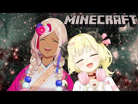 【Minecraft】サナちゃんと一緒にパン屋作り！！！【角巻わため/ホロライブ４期生】