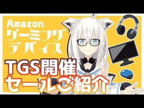 【Amazonセール】ゲーミングデバイスを使ってWOWｓ放送じゃい！！