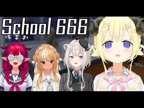 【 School 666 】異変を探して、異常現象から生き残るぞ！！！！【角巻わため/ホロライブ４期生】