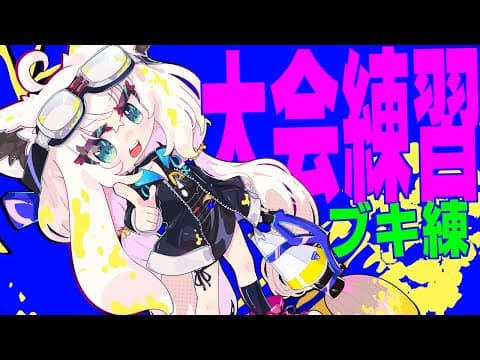 【スプラトゥーン3】リーダーなので、とりまブキ練習していきます【ホロライブ/白上フブキ】